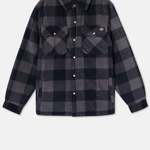 Sobrecamisa polar a cuadros Blue / Black L