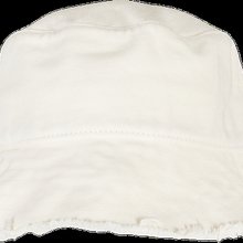 Sombrero Bob Algodón Borde Deshilachado Offwhite