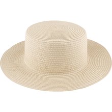 Sombrero Canotier con Cinta Ajustable Natural