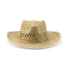 Sombrero de paja natural con banda interior Verde Kaki Talla Única Adulto