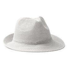 Sombrero sintético con banda interior Blanco Talla Única Adulto