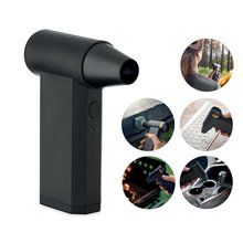 Soplador recargable y portátil Negro