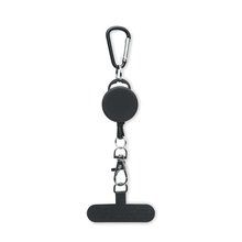 Soporte retráctil para móvil y/o tarjeta Negro