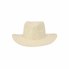 Sombrero de paja trenzada con cinta interior Bla