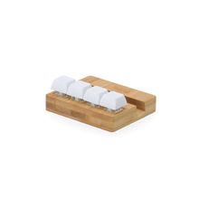 Soporte Antiestrés de bambú con Teclas Natu