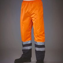 Sobrepantalón impermeable de alta visibilidad Hi Vis Orange S