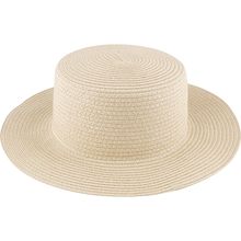 Sombrero Canotier con Cinta Ajustable Natural