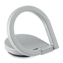 Soporte circular para móvil en zinc Plata