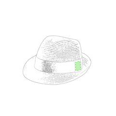 Sombrero Ajustable con Cinta Exterior | En la cinta | 30 x 23