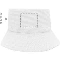 Sombrero de Paja de Papel Veraniego | Trasero Superior | 60 x 50