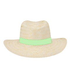 Sombrero de paja trenzada con cinta interior | Area 1 | 450 x 17