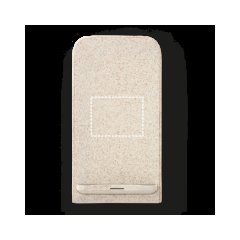 Soporte Móvil con Cargador Inalámbrico | Delantera | 40 x 30
