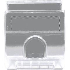 Soporte plástico transparente para móvil | Trasero | 40 x 12