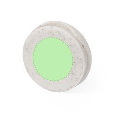 Soporte plegable de caña de trigo para smartphone | Centrado en el circulo | 30 x 30