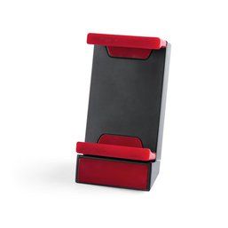 Soporte para smartphone personalizado con giro telescópico Rojo