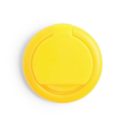 Soporte adhesivo para smartphone con anilla y moneda para carro Ama
