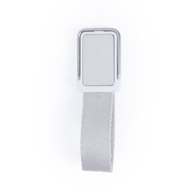 Soporte adhesivo con cinta para smartphone Gri