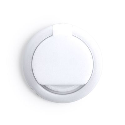 Soporte adhesivo para smartphone con anilla y moneda para carro Bla
