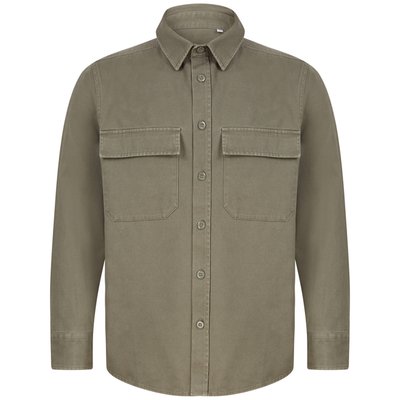 Sobrecamisa 100% algodón Khaki S