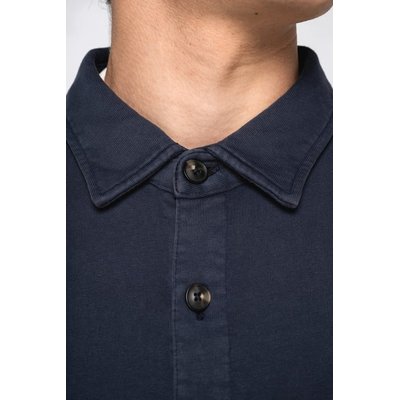 Sobrecamisa felpa perchada hombre
