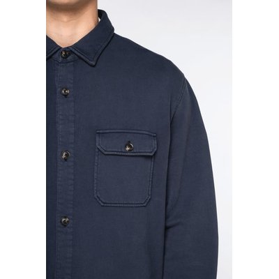 Sobrecamisa felpa perchada hombre