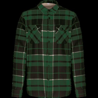 Sobrecamisa leñador Forest Green / Black Checked L