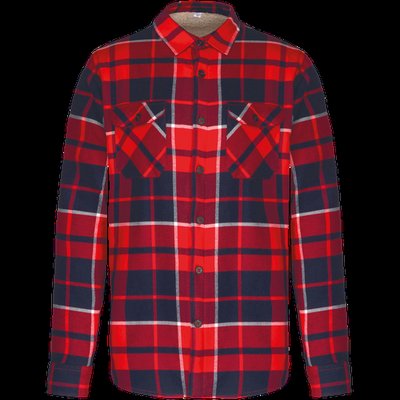Sobrecamisa leñador Red / Navy Checked Xxl