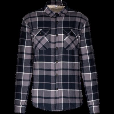 Sobrecamisa leñador Storm Grey / Navy checked XL