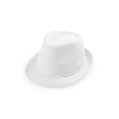 Sombrero de algodón y poliester de color vivo Bla