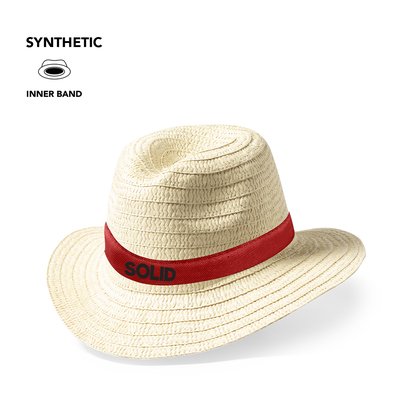 Sombrero de fibra con cinta interior 2