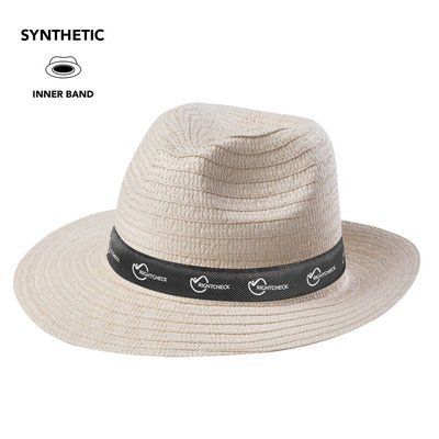 Sombrero de fibra con cinta interior 5