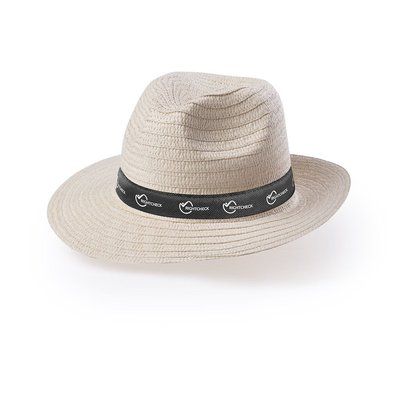 Sombrero de fibra con cinta interior 6