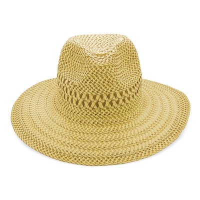 Sombrero de fibra natural