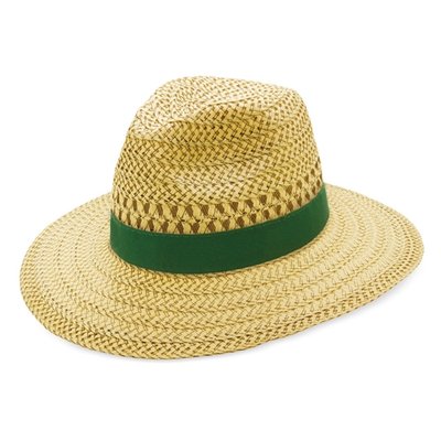 Sombrero de fibra natural