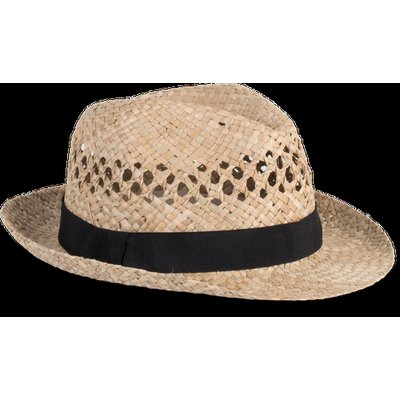 Sombrero Fibra Vegetal Trenzada Natural 57 cm