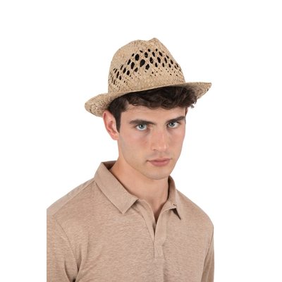 Sombrero Fibra Vegetal Trenzada