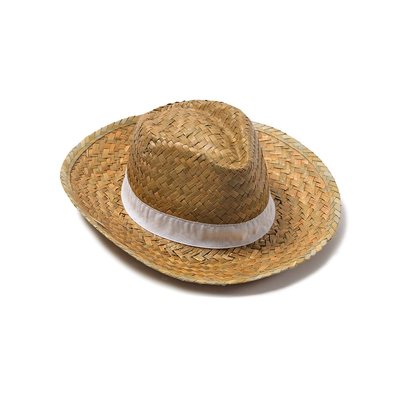Sombrero de paja con cinta sublimada