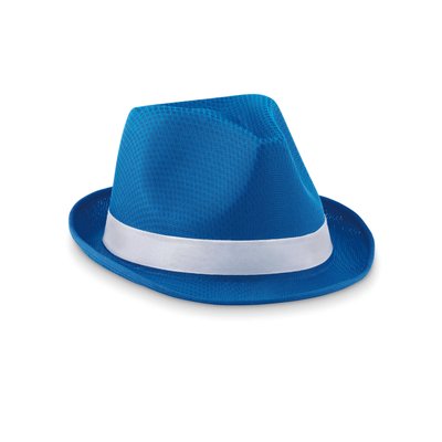 Sombrero Imitación Paja Azul Royal