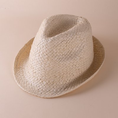 Sombrero de Paja Flexible Unisex Ala Corta