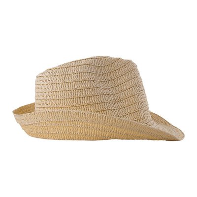 Sombrero de Paja de Papel Ala Corta T.59