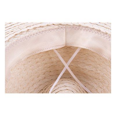 Sombrero Paja de Papel y Cinta Ajustable Interior