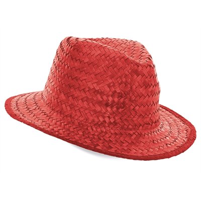 Sombrero de Paja Rojo