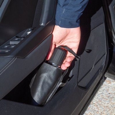 Sombrilla parasol plegable para coche con funda