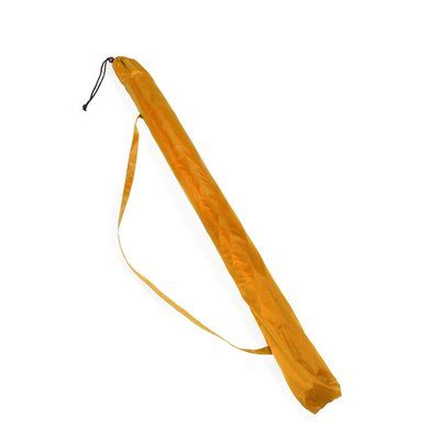 Sombrilla de playa con protección UV Naranja Talla Única Adulto