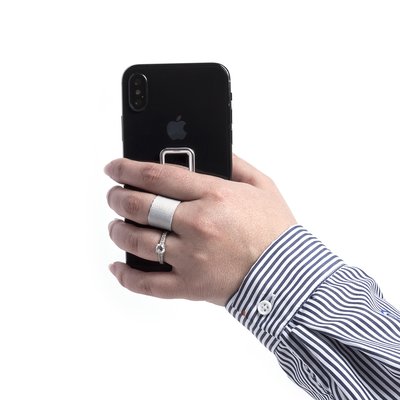 Soporte adhesivo con cinta para smartphone 