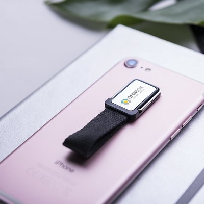 Soporte adhesivo con cinta para smartphone 
