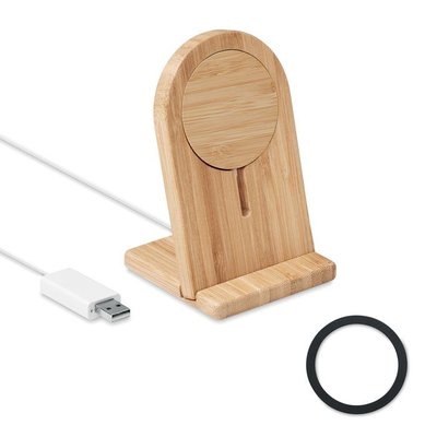 Soporte Cargador Magnético 10W Marrón