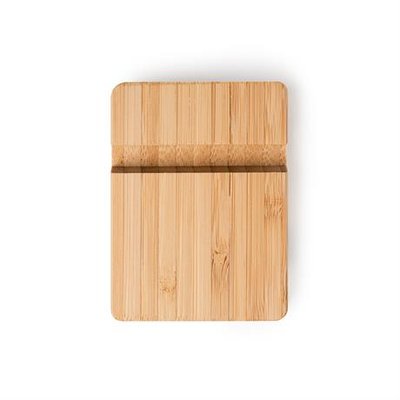 Soporte para dispositivo móvil de bambú
