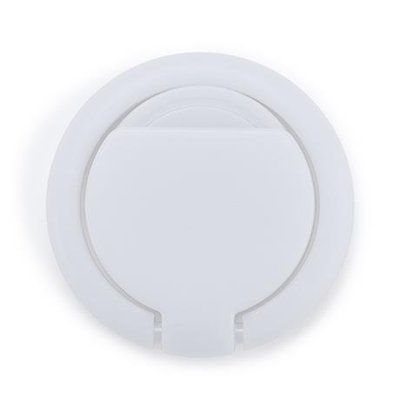 Soporte móvil con anillo giratorio Blanco Talla Única Adulto