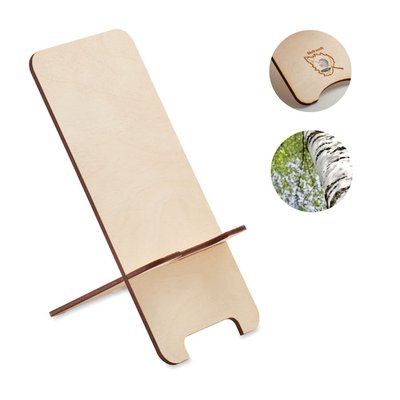 Soporte Móvil en Madera + Semillas Abedul Madera